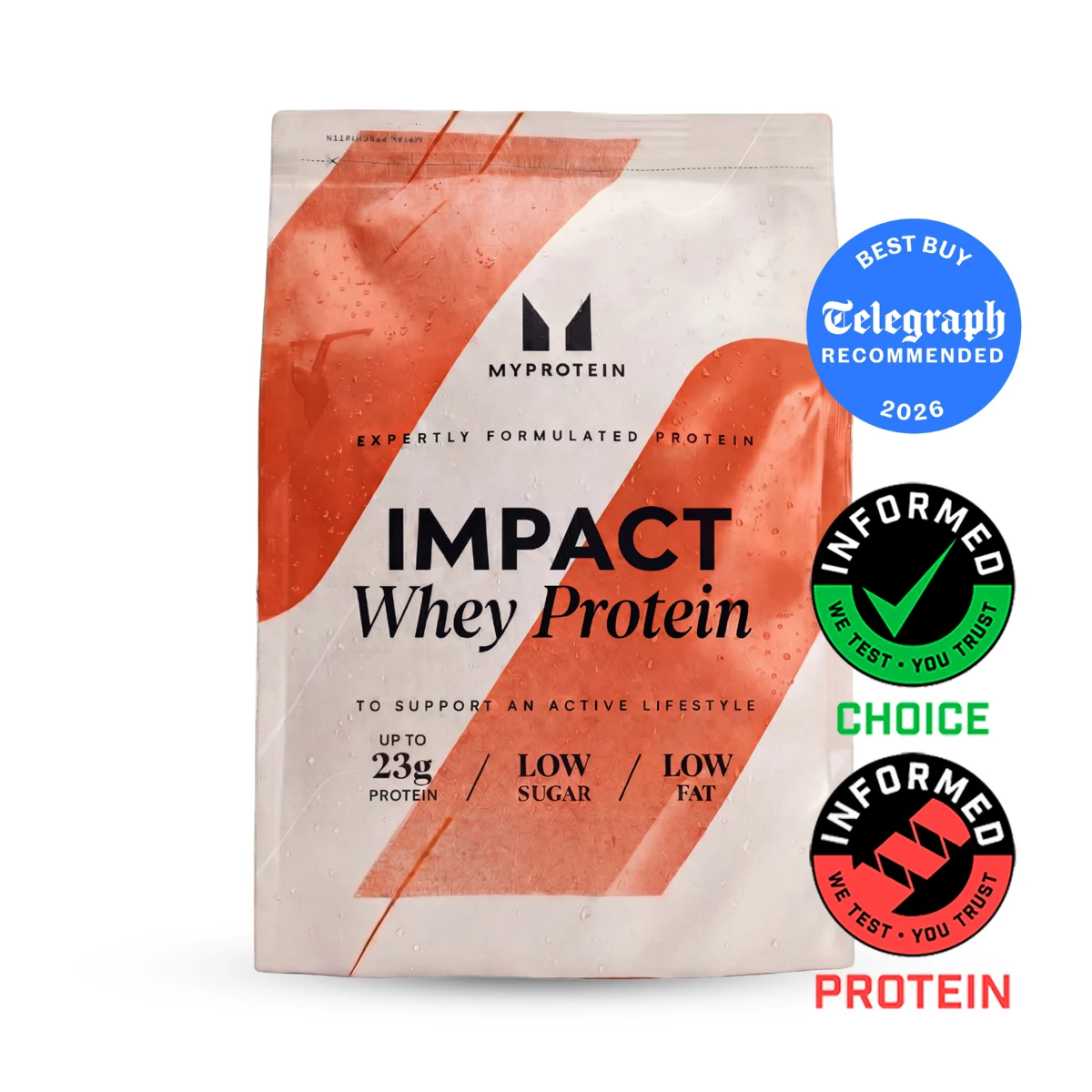 Myprotein Impact Whey Protein Unflavoured, image 1