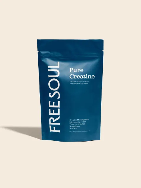 Free Soul Pure Creatine Monohydrate Powder, image 1