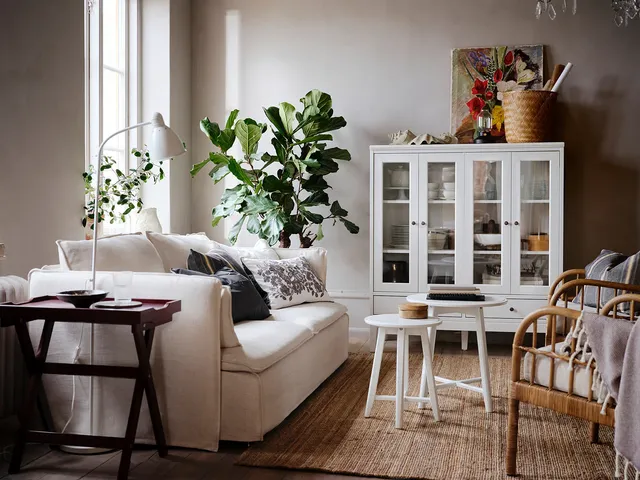 IKEA LOHALS Rug, Flatwoven, Natural, 160x230 cm, image 4