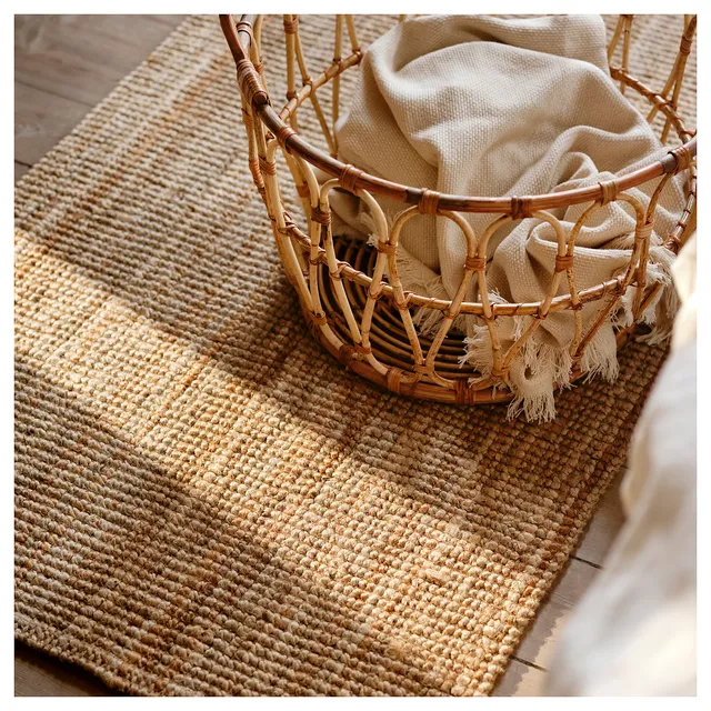 IKEA LOHALS Rug, Flatwoven, Natural, 160x230 cm, image 5