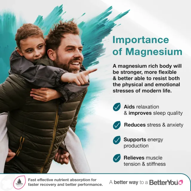 BetterYou Magnesium Max 3-in-1 Original Powder, image 2