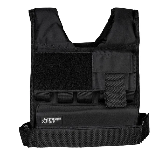 Strength Shop Heavy Duty Weighted Vest Adjustable 1-20KG, image 1