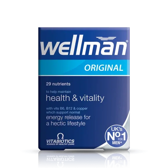 Vitabiotics Wellman Original (30 tablets), image 1