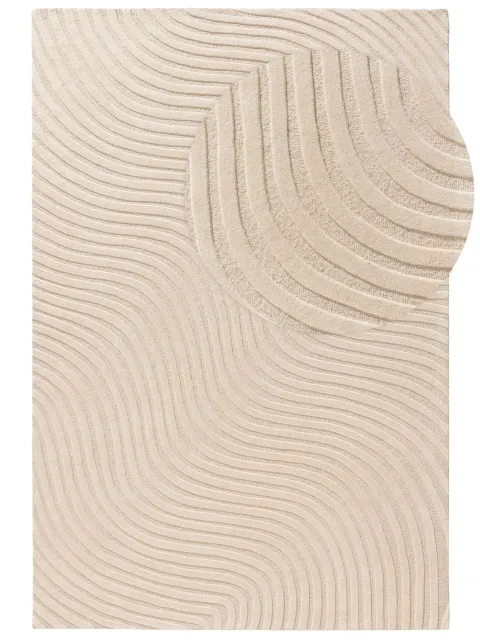 benuta Pure Wool Rug Tess Cream, image 1