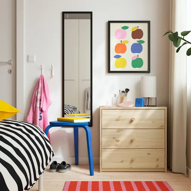 IKEA RAST Chest of 3 Drawers, Pine, image 2